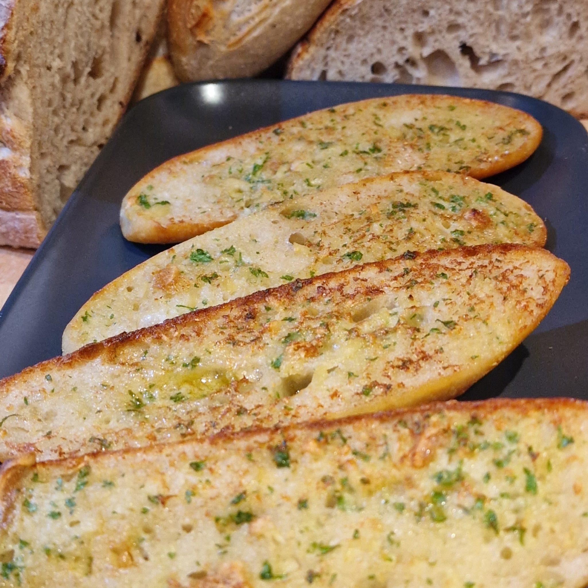 Pan de ajo en Air Fryer » Ampajua » April 2023